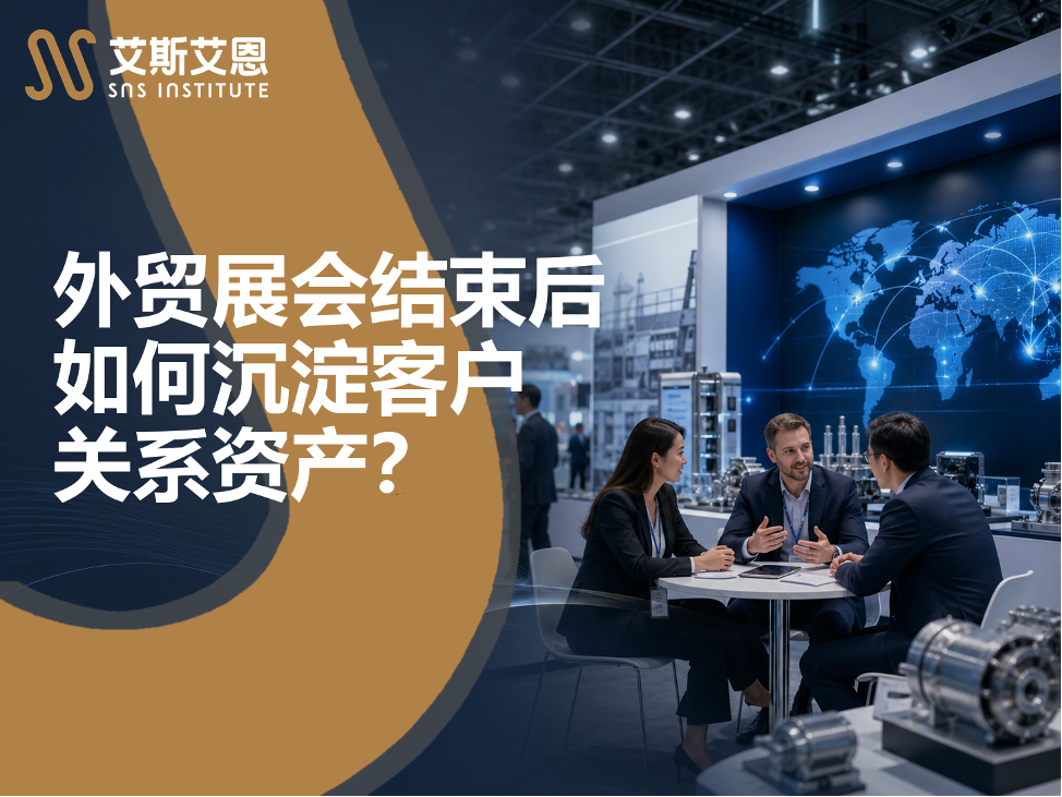 外贸展会结束后，领英代运营帮你把现场接触沉淀为客户关系资产